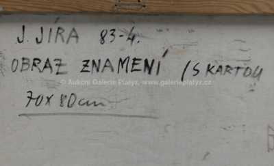  / Znamení s kartou / Josef Jíra