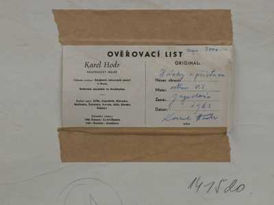  / Bárky v přístavu / Karel Hodr