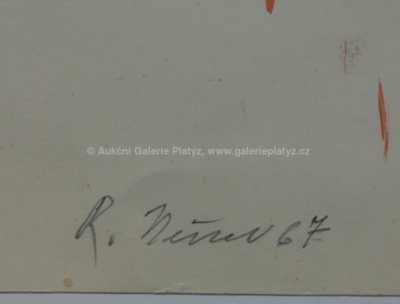  / Abstraktní kompozice / Rudolf Němec