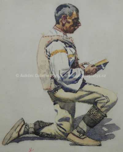  / Krojovaný muž / Joža Uprka