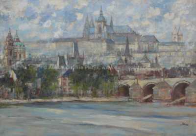 / Pražské panorama / František  Max