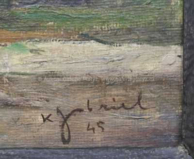  / Zádumčivá alej / Karel Gabriel