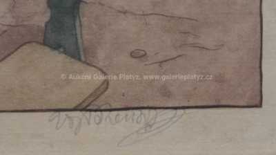  / Ze slováckého dvora / Vojtěch Preissig