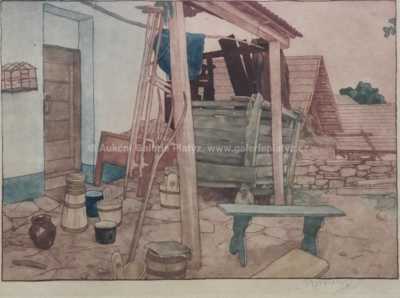  / Ze slováckého dvora / Vojtěch Preissig