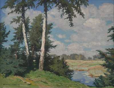  / Pod břízou / Otakar Hůrka