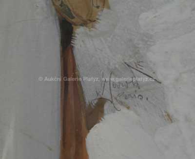  / Pouliční kejklířka / Luděk Marold