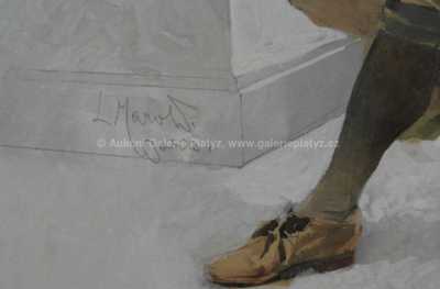  / Odpočívající šermíř / Luděk Marold