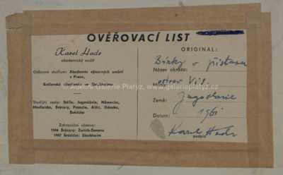  / Bárky v přístavu / Karel Hodr