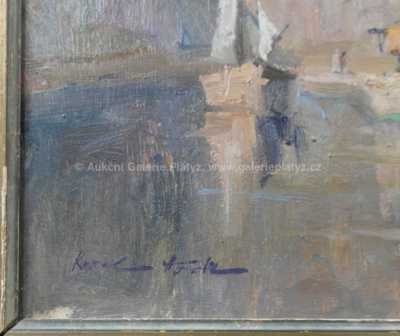  / Bárky v Dubrovníku / Karel Hodr