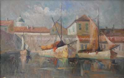  / Bárky v Dubrovníku / Karel Hodr