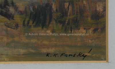  / Na řece / K. K.  Farský