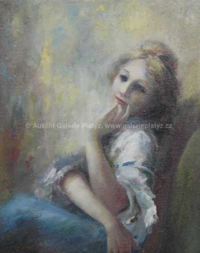  / Zasněná dívka / Paolo Rizzo