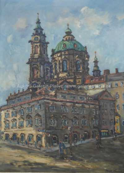  / Malostranské náměstí / Bohumil Čadek
