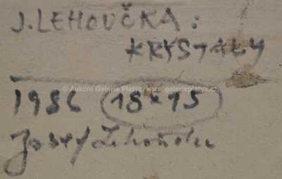  / Krystaly / Josef Lehoučka