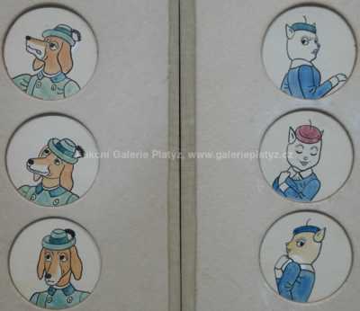  / Konvolut pěti kusů /   Autor neurčen