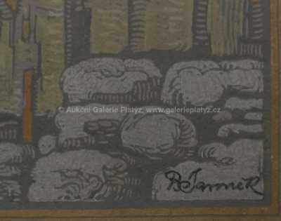  / Pohled na Štramberk / Bohumír Jaroněk