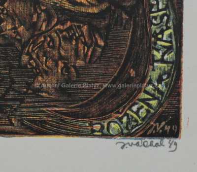  / Ex libris Božena Kašparová / Josef Váchal