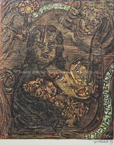  / Ex libris Božena Kašparová / Josef Váchal