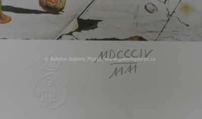  / Pocta Homérovi / Salvador Dalí