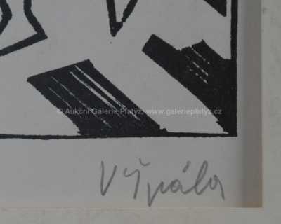  / Dívka s košem / Václav Špála