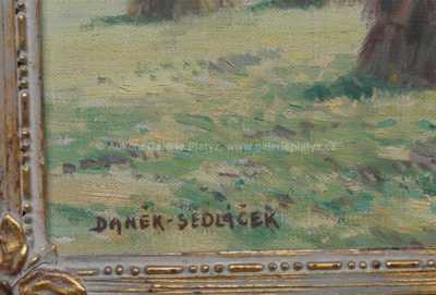  / Krajina o žních / František Daněk - Sedláček