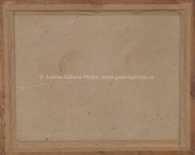  / Pohled na vesničku / Václav Rabas