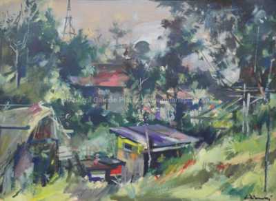  / V zahrádce / Adolf Zábranský