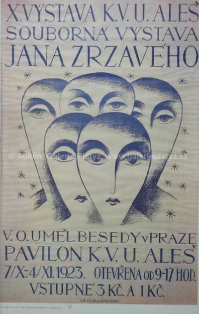  / Sběratelské vydání plakátu / Jan  Zrzavý