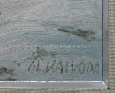 / Zimní potůček / Alois Kalvoda
