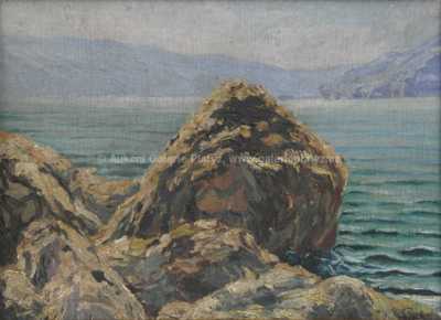  / Pobřeží u Dubrovníku / Josef Písecký (Liška)