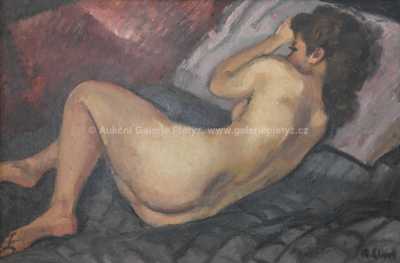  / Odpočívající / František Zdeněk Eberl