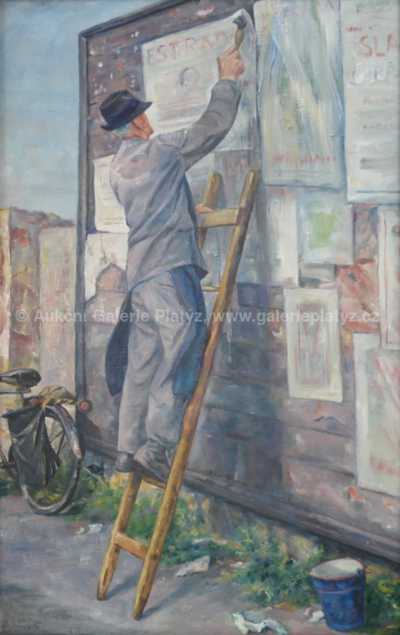  / Lepič plakátů / Jan Rambousek