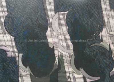  / Deštivé mraky / Jiří Lacina