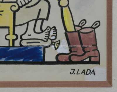  / Na trůnu / Josef Lada