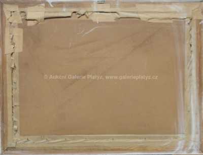  / Sedící děvče / Antoš Frolka