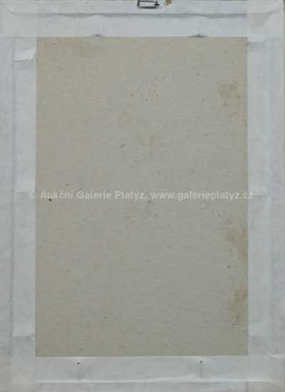  / Abstrakce v modré / Josef  Istler