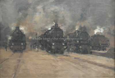  / V depu / Vilém  Kreibich