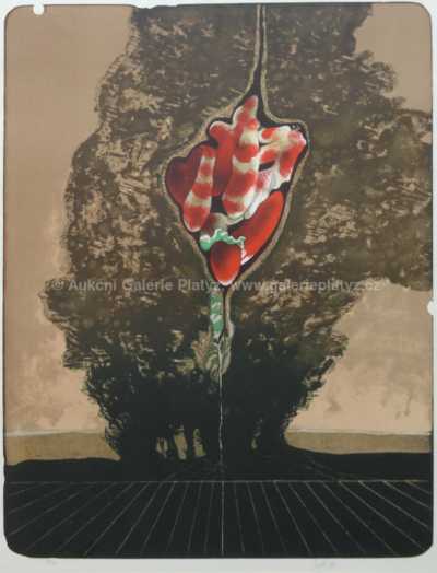  / V koruně stromu / Josef Liesler