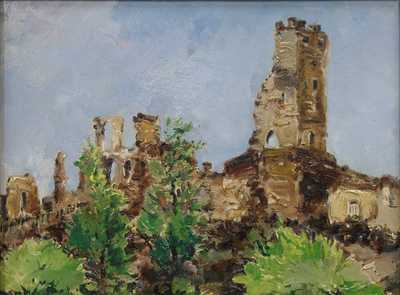  / Trosky hradu Okoře / Čeněk Choděra