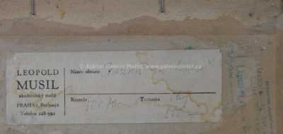  / Podzim na Vltavě / Leopold Musil