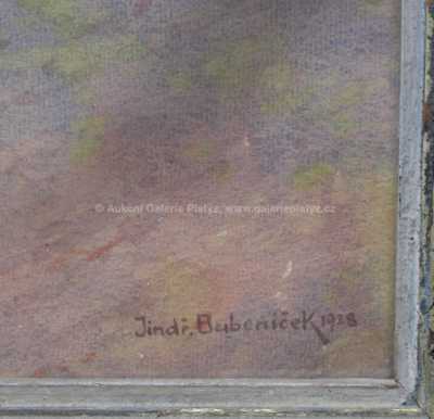  / Před kostelem / Jindřich Bubeníček