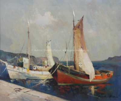  / Lodě ve Splitu / Karel Hodr