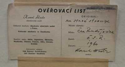  / Na staré strouze / Karel Hodr