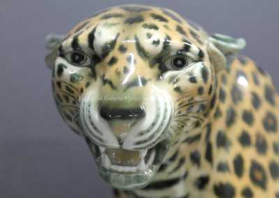  / Leopard /  Porcelán