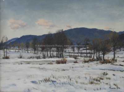  / Zimní krajina / Josef Jambor