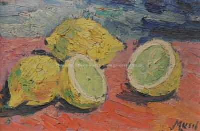  / Zátiší s citrony / Leopold Musil
