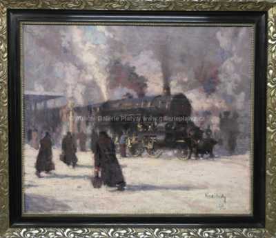 Vilém Kreibich - Zimní nádraží