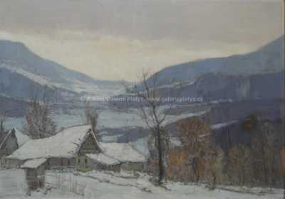  / Zima v horách / Antonín  Augusta