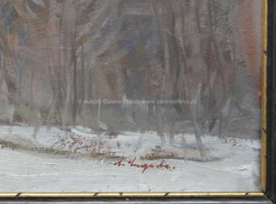  / Zima v horách / Antonín  Augusta