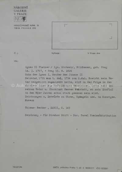  / Studie / Ignaz Platzer II 